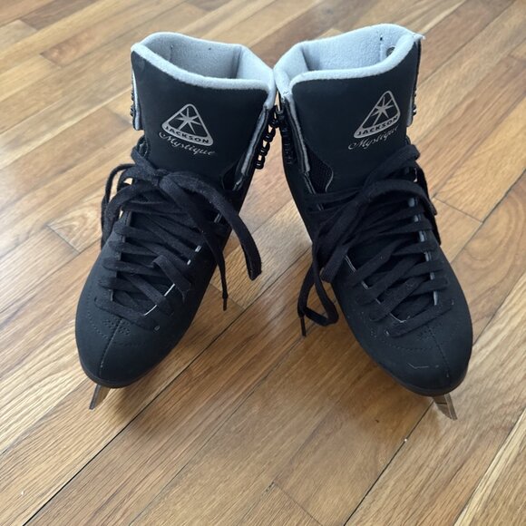 Jackson Mystique Mark II Ultima Ice Figure Skates Size 3 Black - Picture 1 of 10